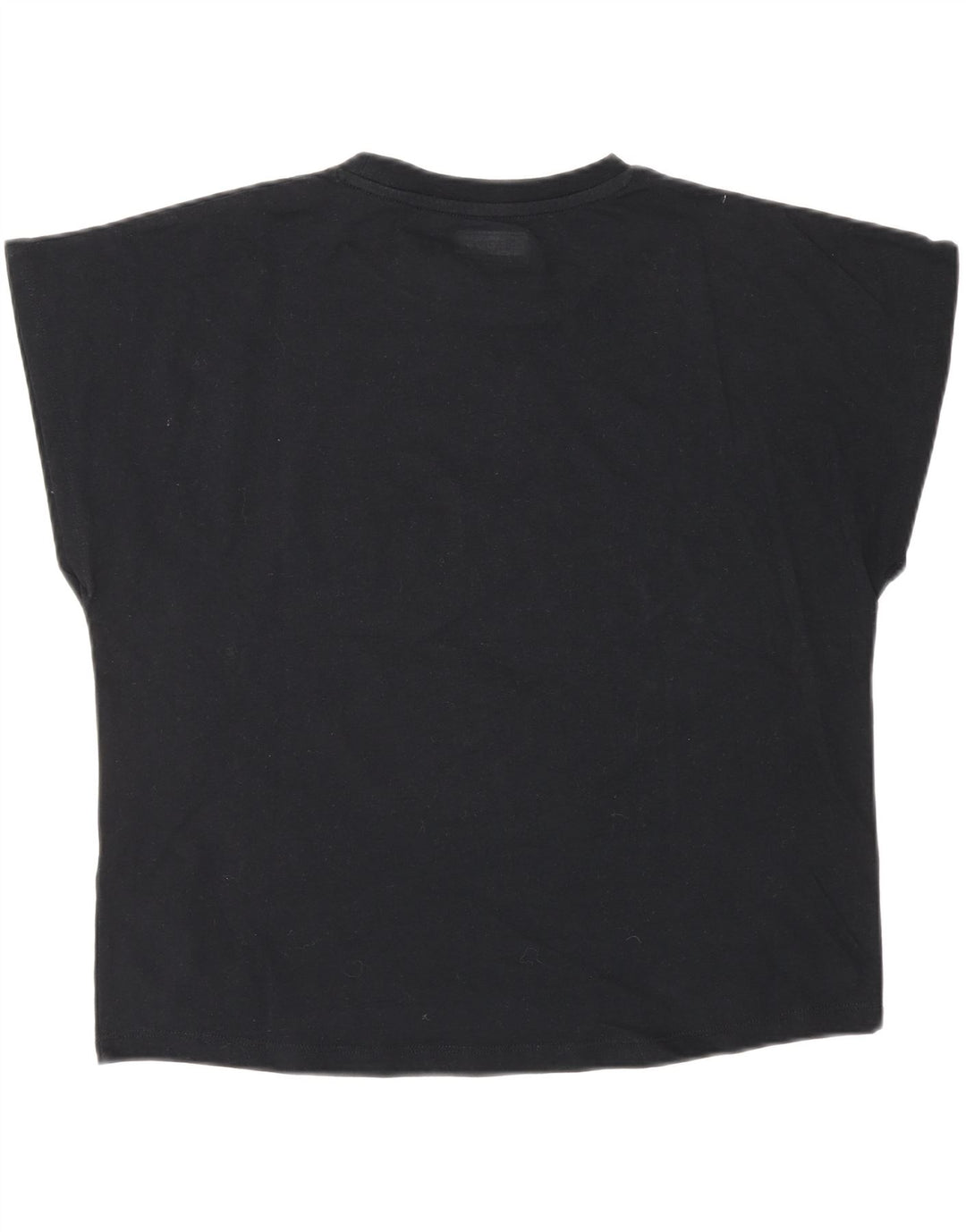 KAPPA Womens Graphic T-Shirt Top UK 14 Medium Black