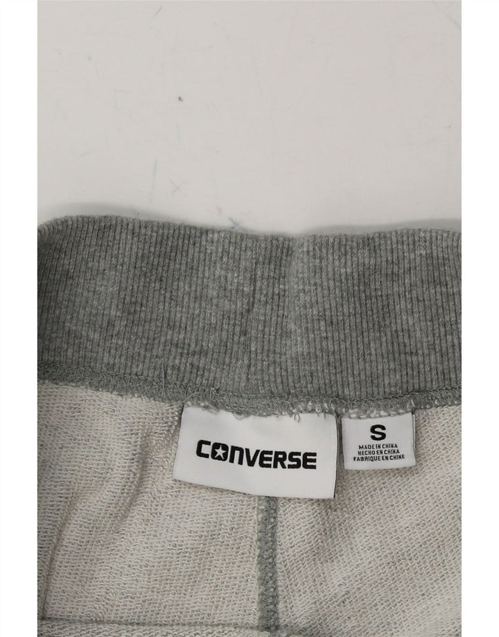 CONVERSE Womens Sport Shorts UK 10 Small  Grey Cotton Vintage Converse and Second-Hand Converse from Messina Hembry 