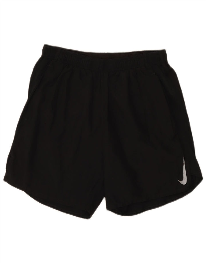 Мужские спортивные шорты Nike Dri Fit, средний черный полиэстер