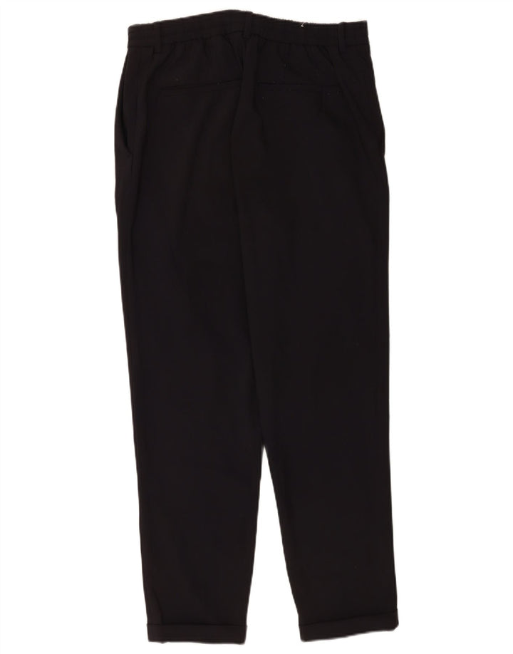 Женские прямые брюки чинос Zara Medium W31 L28, черные