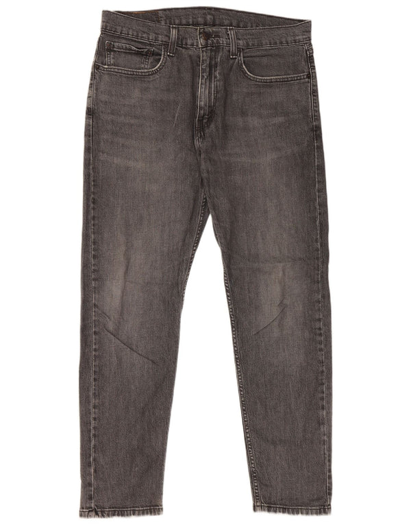 Мужские зауженные джинсы Levi's 502 Hi-Ball W34 L29, серый хлопок