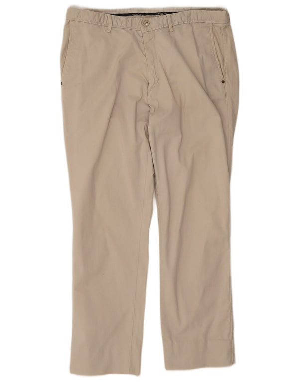 Мужские брюки-чиносы Massimo Dutti, узкие, EU 44, большие W34 L26, бежевые
