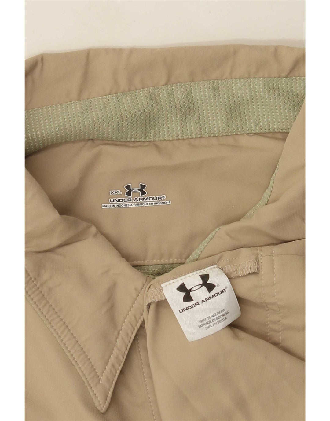 Мужская рубашка Under Armour 2XL бежевый полиэстер