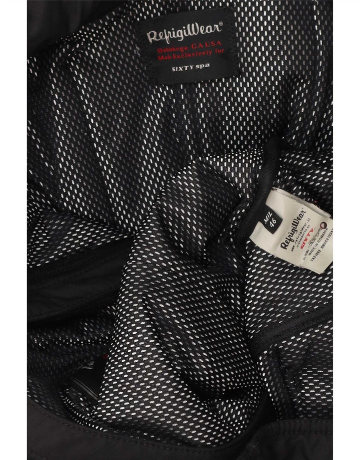 Refrigiwear Женская утепленная куртка с капюшоном IT 46 Большой черный полиэстер