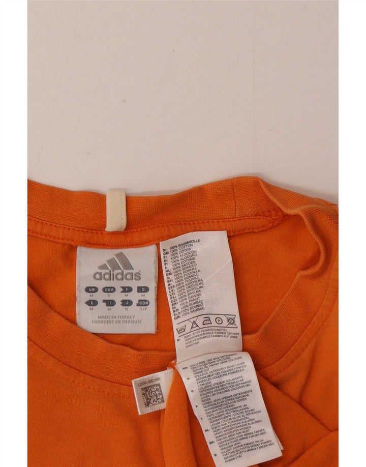Мужская футболка Adidas Top Medium Orange Cotton