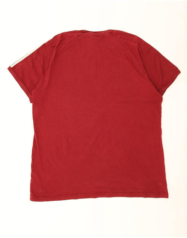 Adidas Мужская футболка Top XL Красный Хлопок