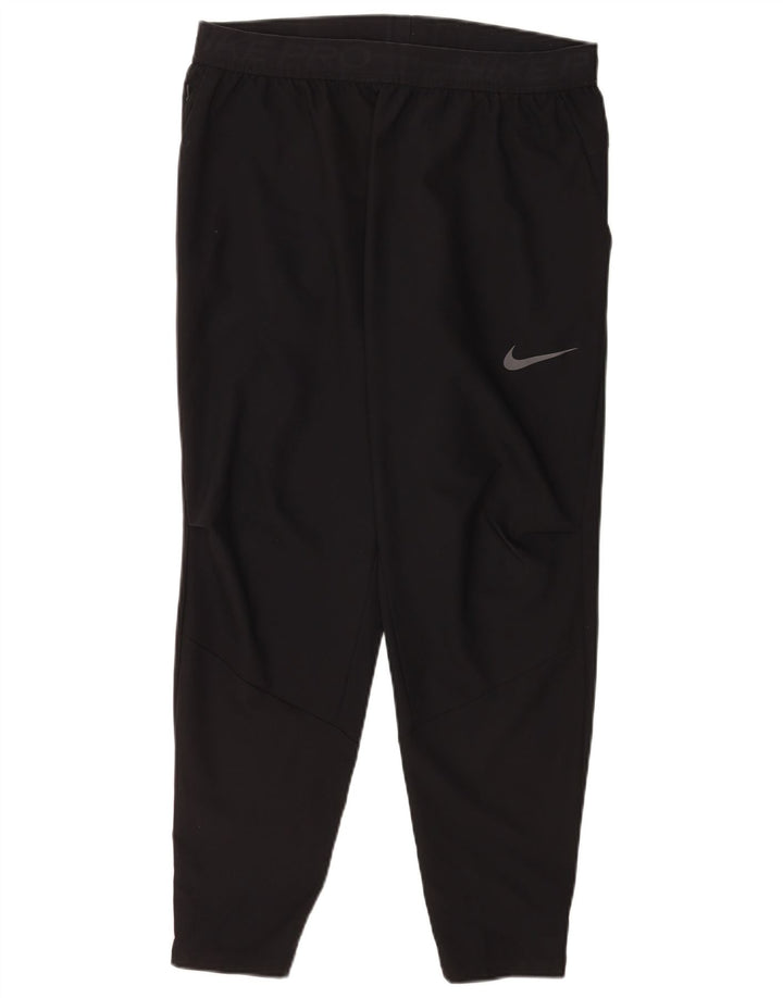 Мужские спортивные брюки Nike Dri Fit с графическим рисунком, большие черные полиэстер