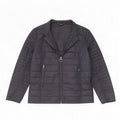 Женская стеганая куртка Barbour UK 16, большая, темно-синяя