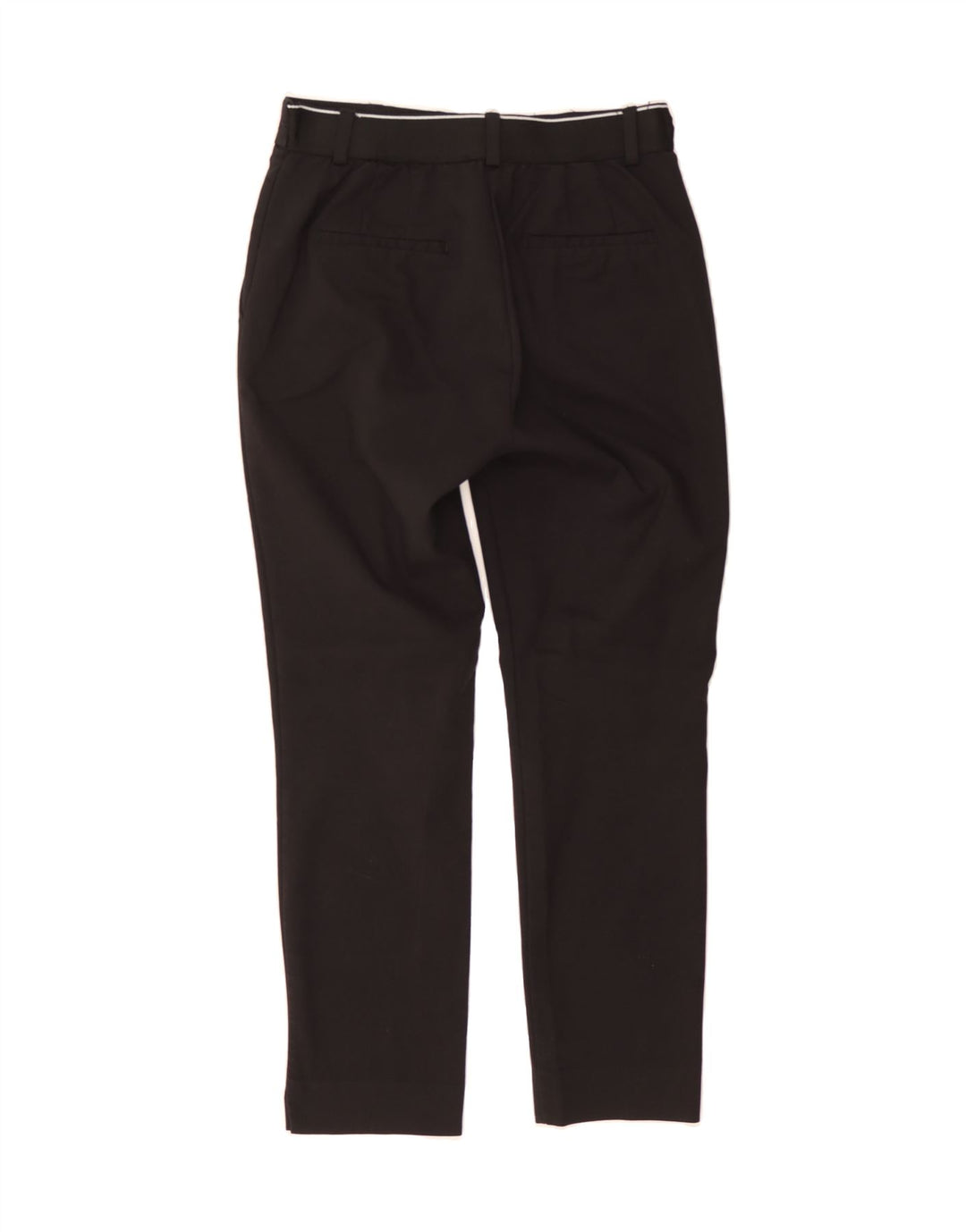 ZARA Womens Slim Chino Trousers Medium W30 L27 Black Cotton Vintage Zara and Second-Hand Zara from Messina Hembry 