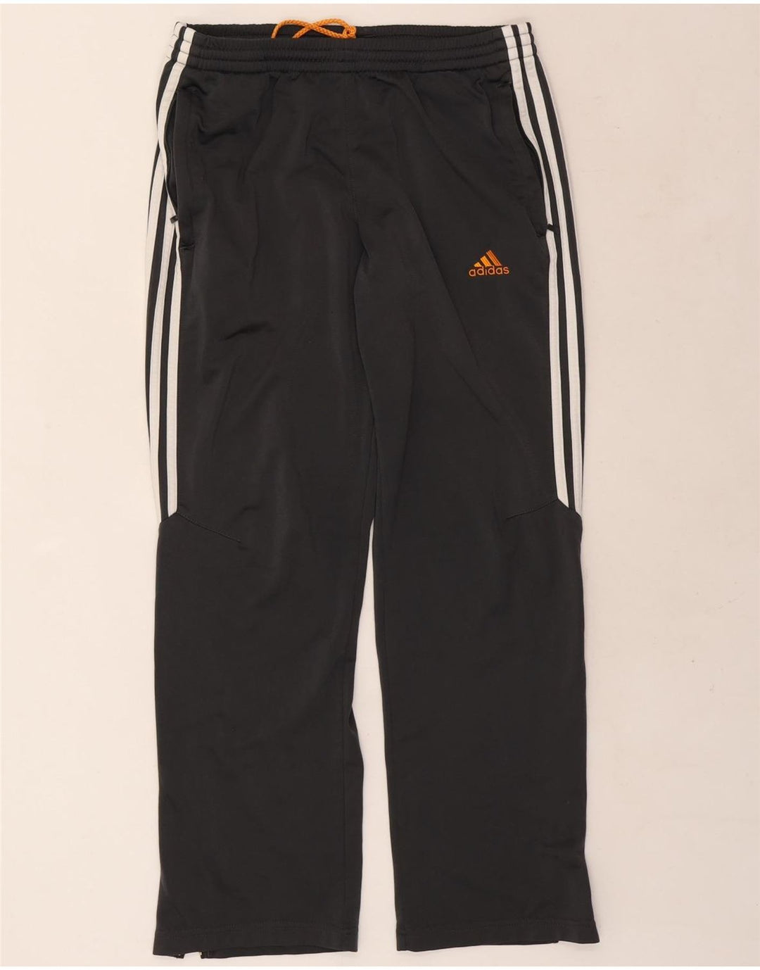 Мужские спортивные брюки Adidas UK 36/38, маленький черный полиэстер