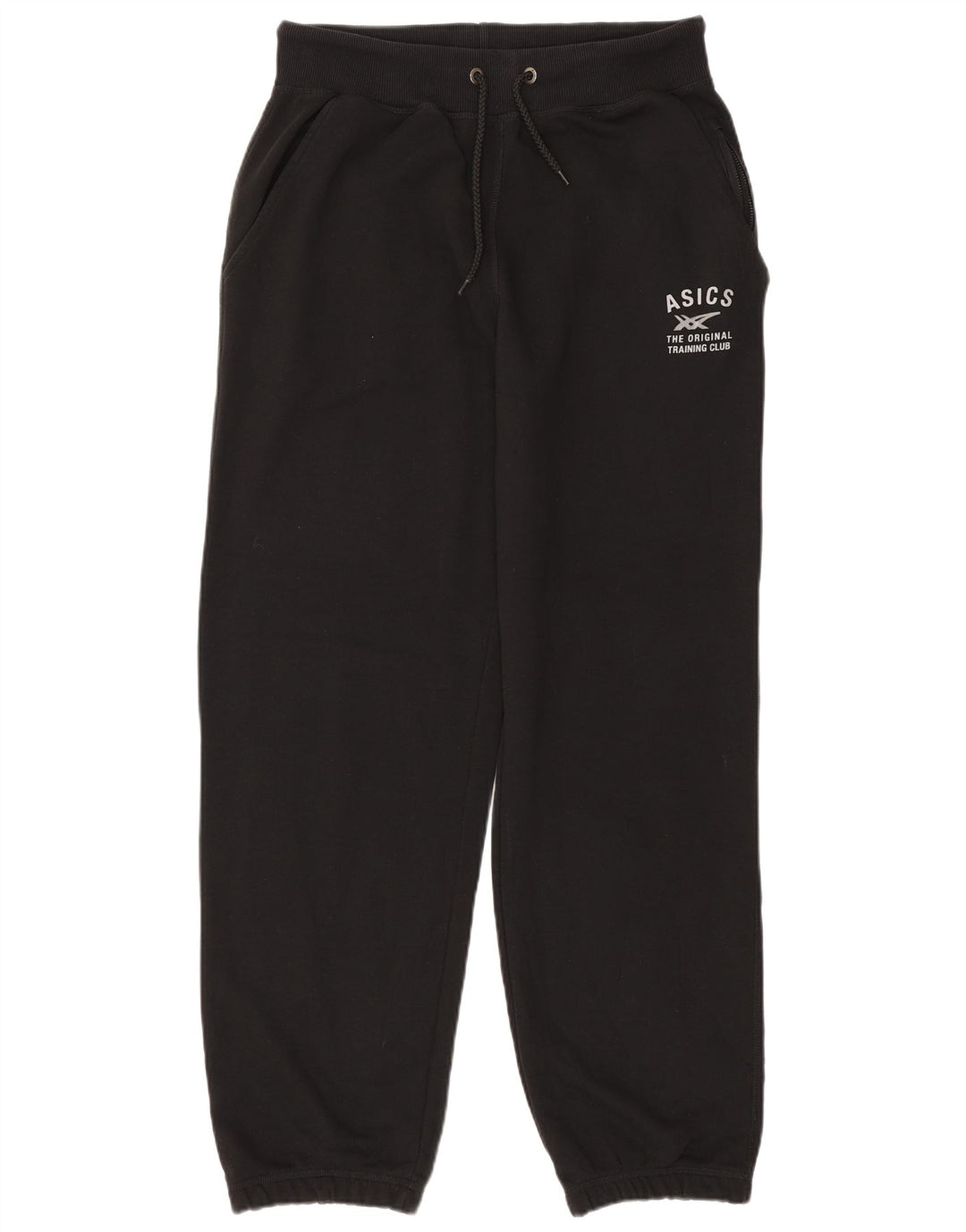 Женские спортивные брюки ASICS, брюки для бега, UK 18 XL, черный хлопок