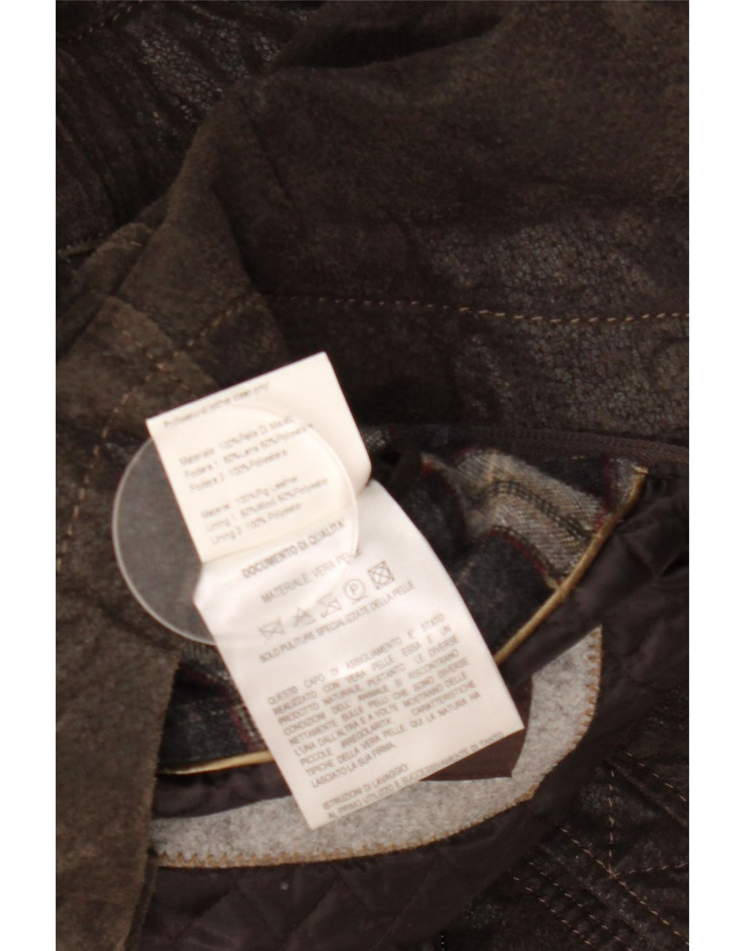 Мужская кожаная куртка Blackthorn IT 48 Medium Brown Leather