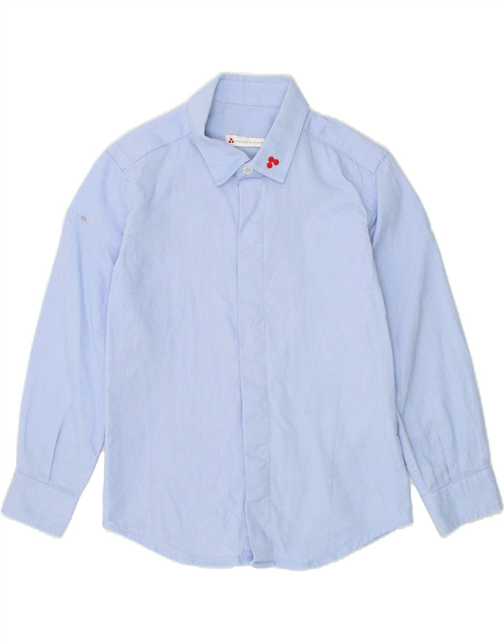 PEUTEREY Boys Shirt 2-3 Years Blue Cotton Vintage PEUTEREY and Second-Hand PEUTEREY from Messina Hembry 