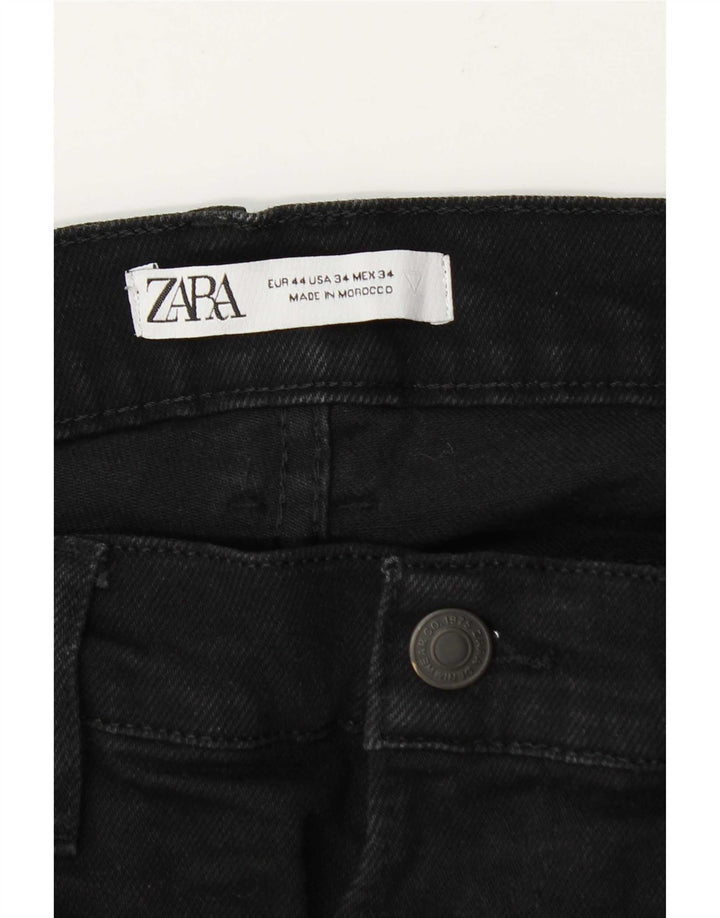 Мужские джинсы Zara Slim EU 44, большие W34 L31, черные