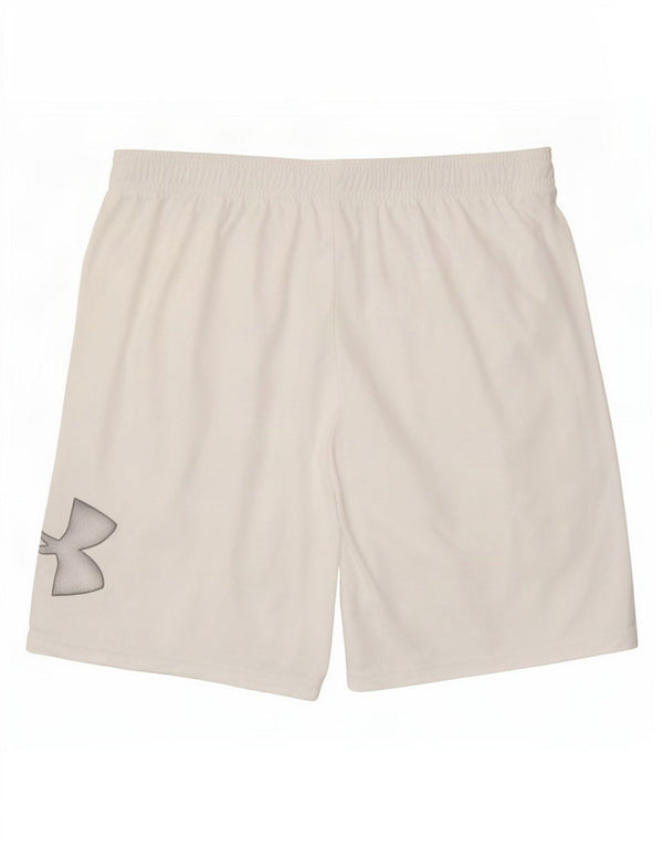 Мужские спортивные шорты с рисунком Under Armour Heat Gear XL, белые