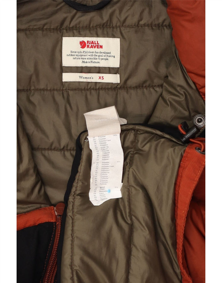Женская стеганая куртка Fjall Raven UK 6 XS оранжевый полиэстер