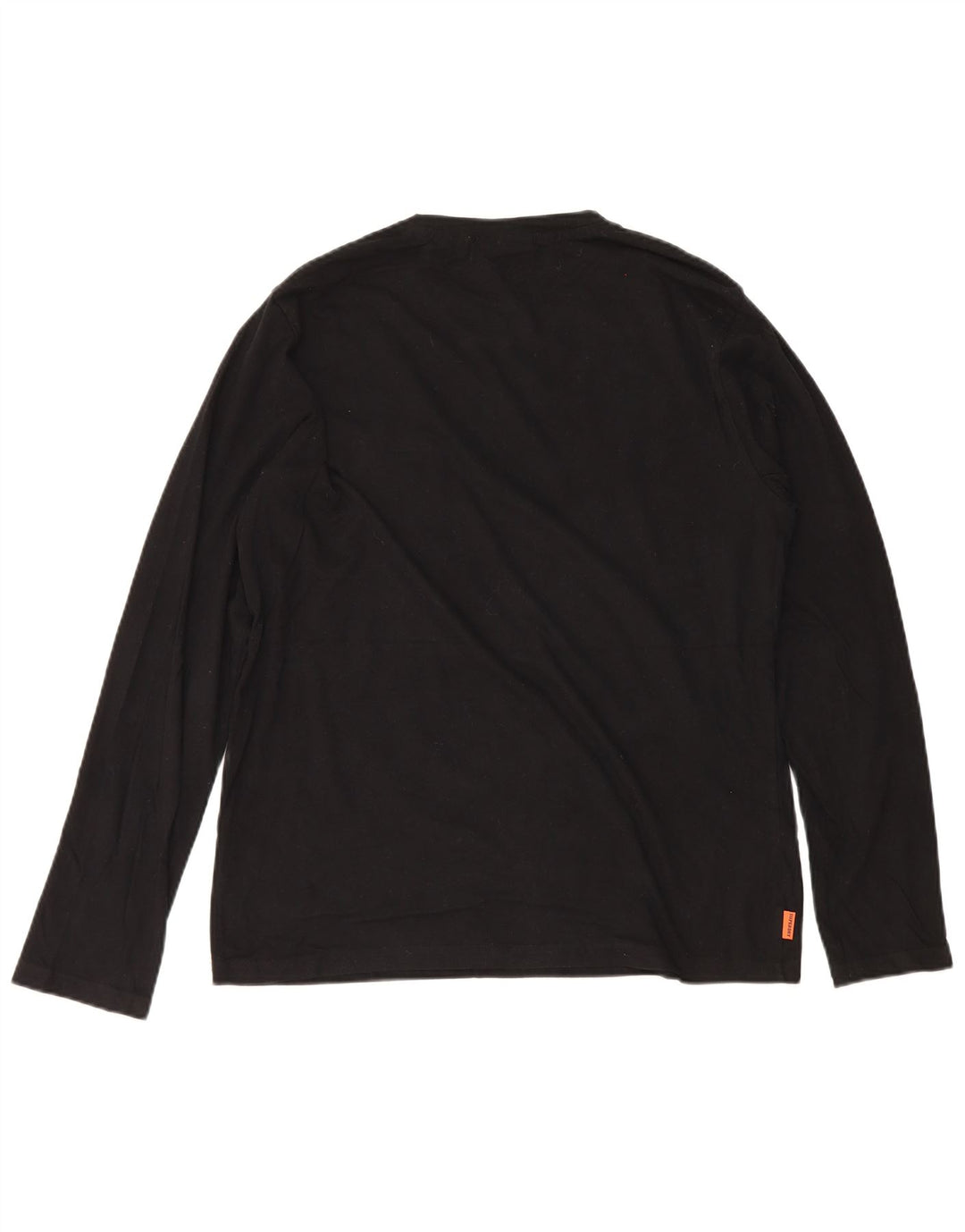 Мужской топ Superdry с длинным рукавом 2XL, черный хлопок