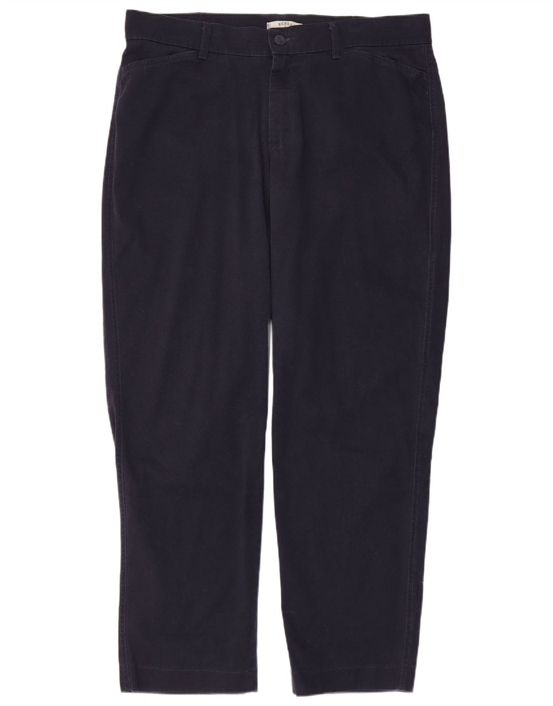 Женские прямые повседневные брюки LEE, размер США 18, 2XL, W40, L31, темно-синий, хлопок