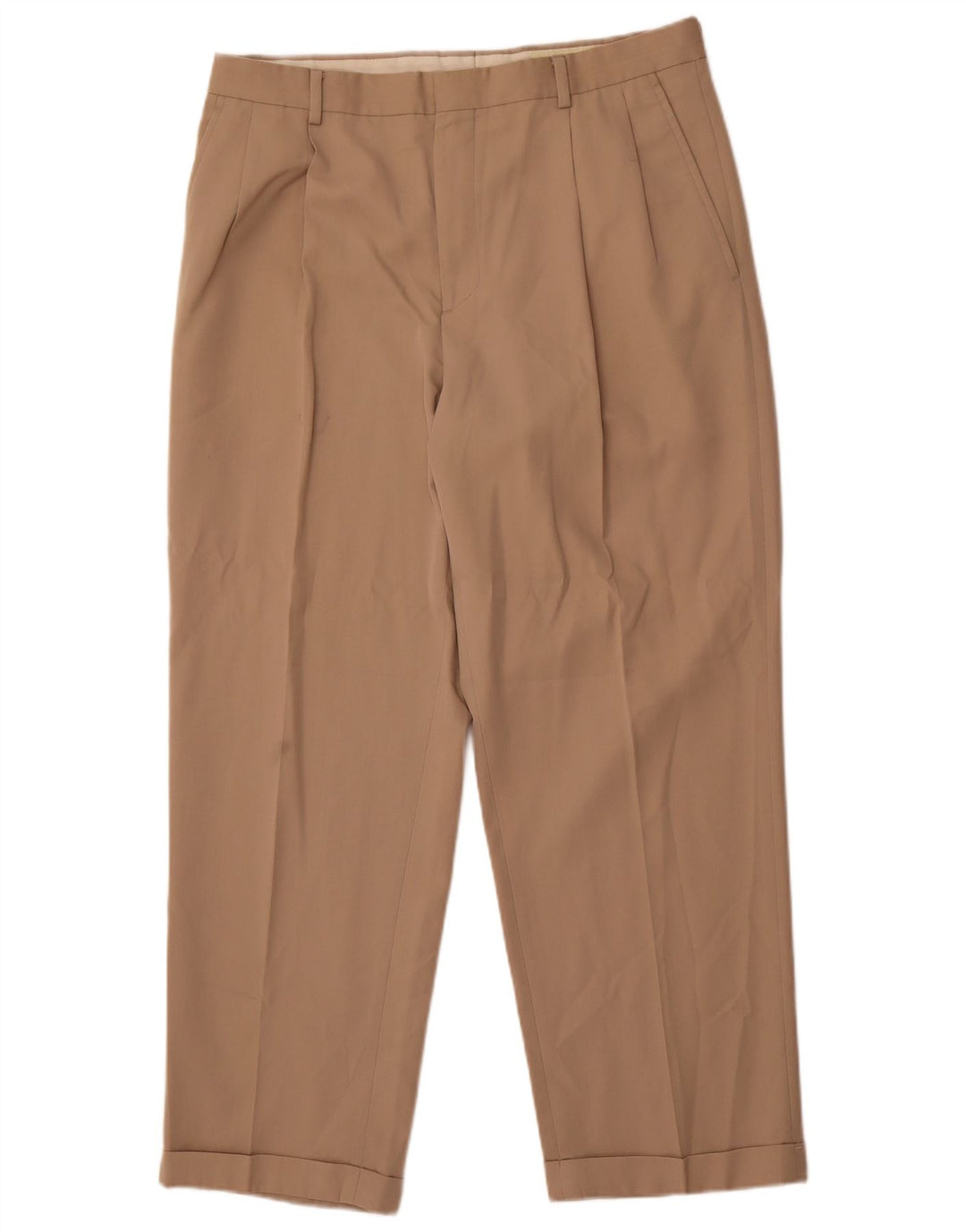 Мужские брюки чинос Eddie Bauer W36 L30 бежевого цвета из полиэстера