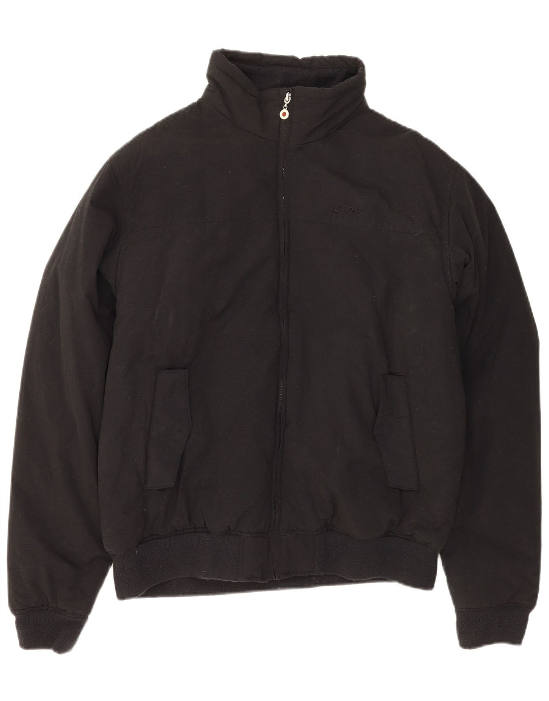 Мужская ветровка ASICS UK 40, большая черная хлопковая куртка