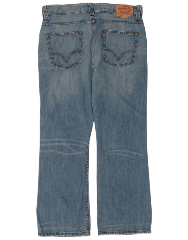 Мужские зауженные зауженные джинсы Levi's 512 W38 L32 синие, хлопок