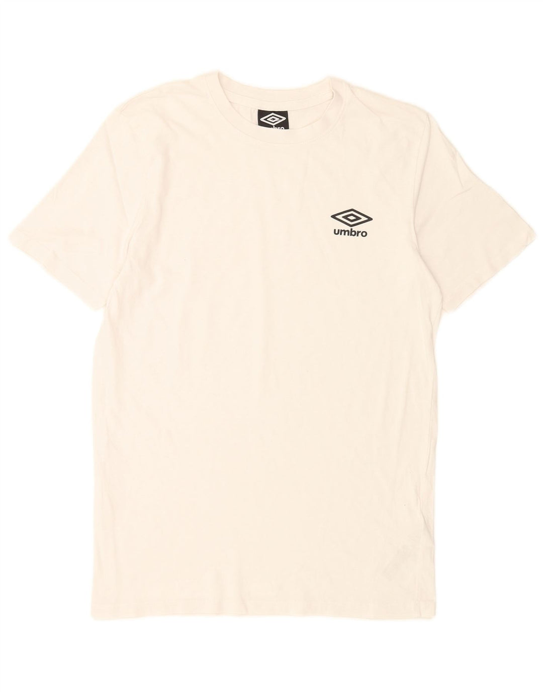 Мужская футболка Umbro, маленький белый хлопок