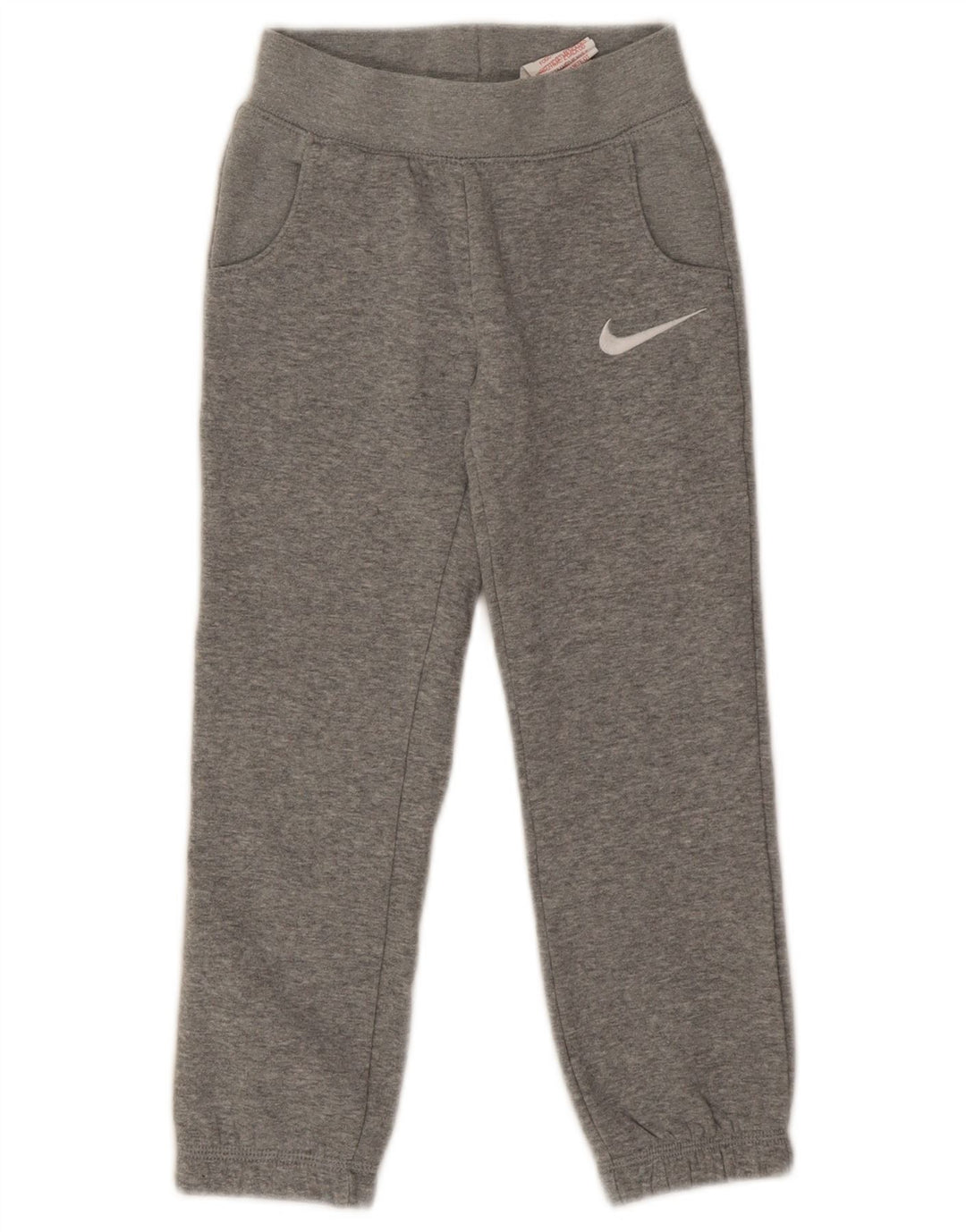 Спортивные брюки Nike для мальчиков, джоггеры, 5–6 лет, средний серый цвет, хлопок