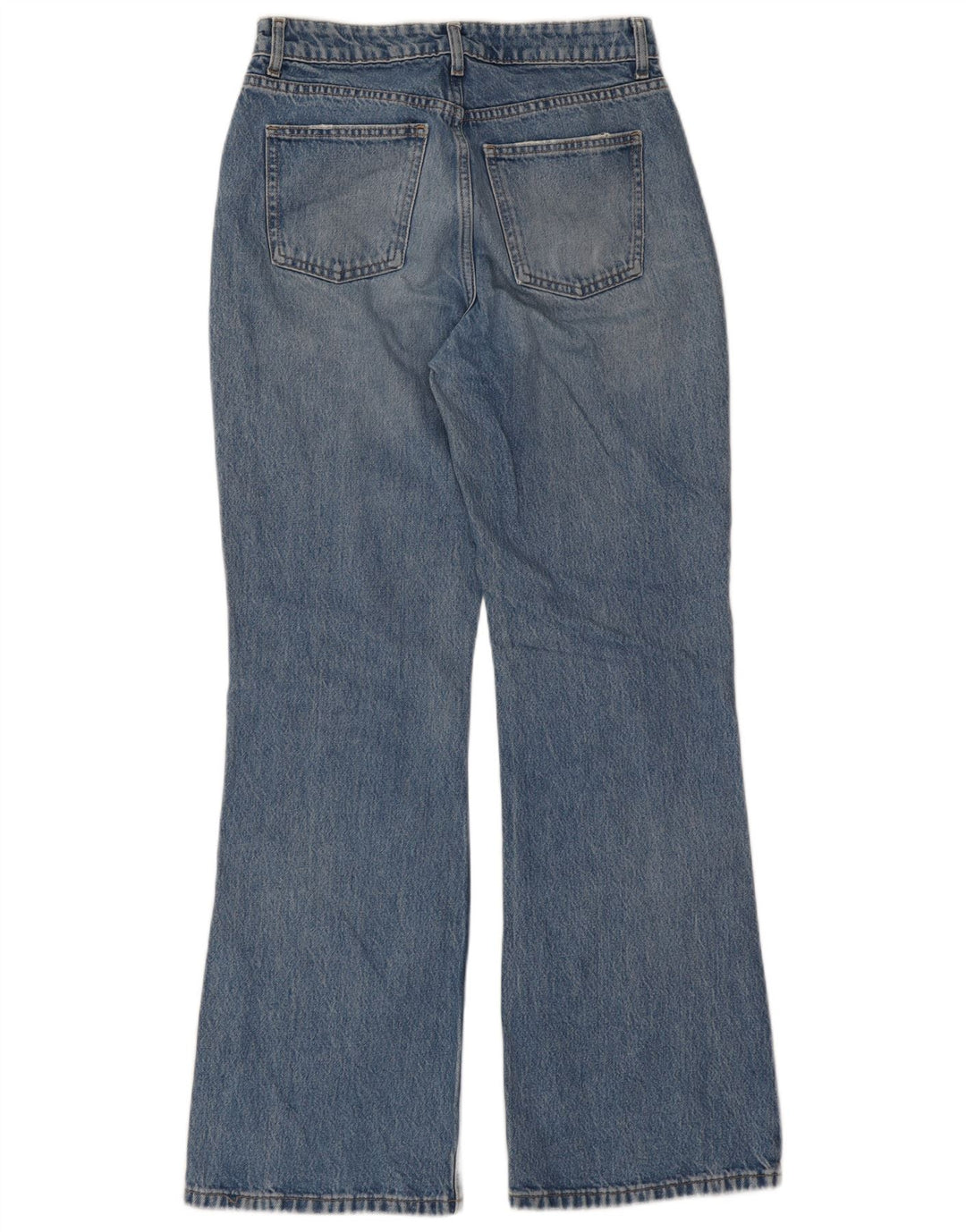 Женские расклешенные джинсы Topshop W30 L32, синий хлопок