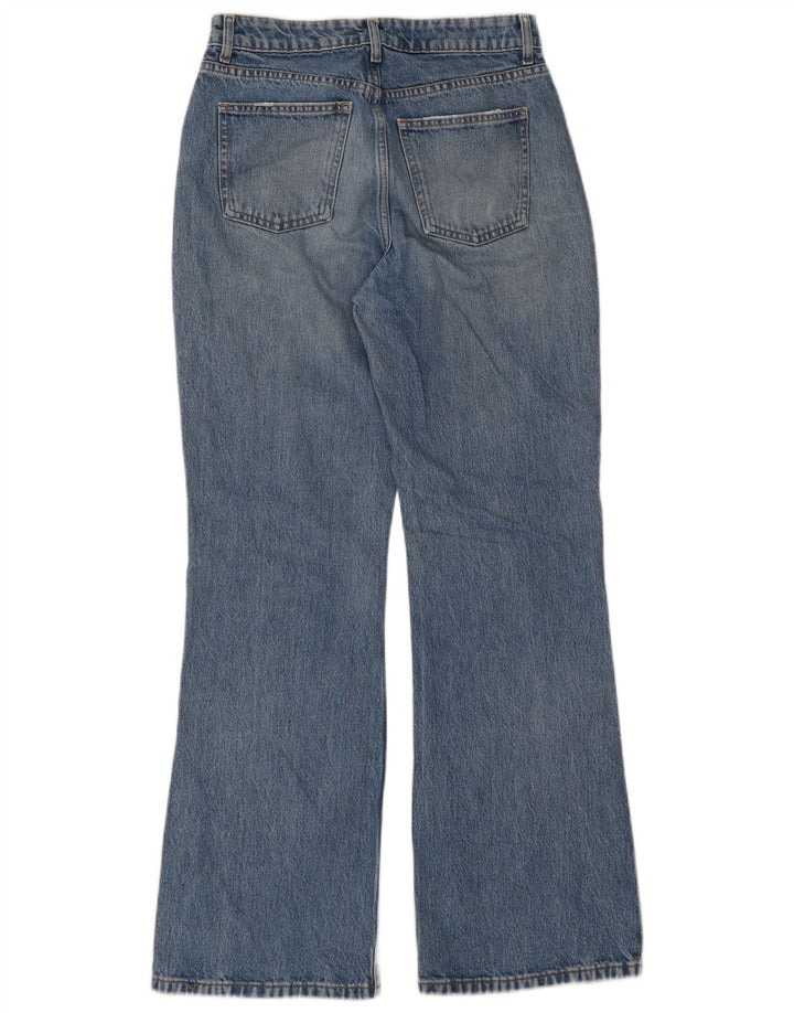 Женские расклешенные джинсы Topshop W30 L32, синий хлопок