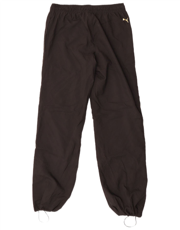 Женские спортивные брюки Puma Joggers UK 10, маленькие черные, полиэстер