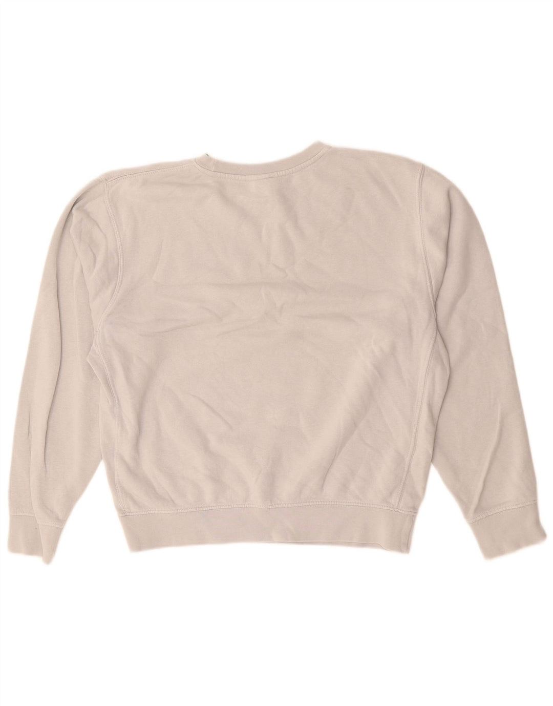 Женский свитер NIKE UK 8, маленький серый хлопковый джемпер