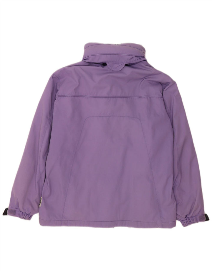 Женская лыжная куртка Schoffel с капюшоном UK 16, большой фиолетовый полиамид