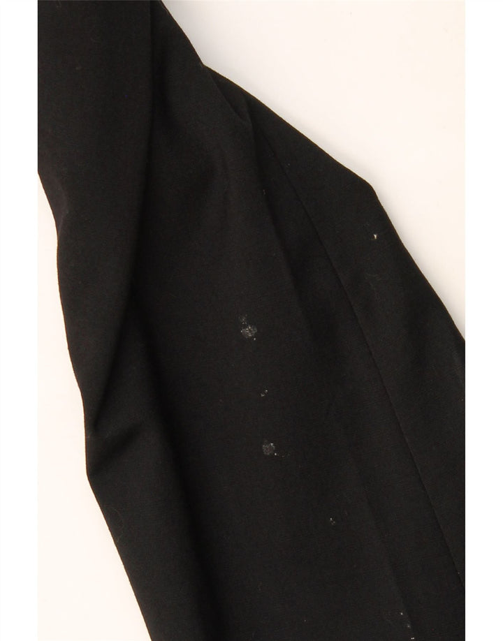 Мужской тонкий пиджак Dolce & Gabbana на 2 пуговицах IT 54 2XL, черная шерсть