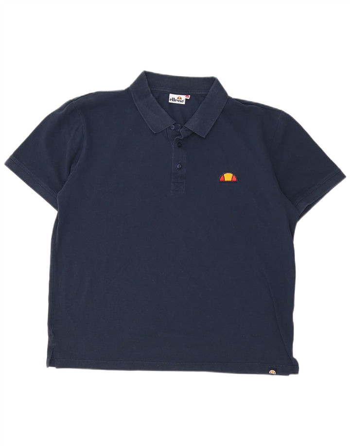 Мужская рубашка-поло Ellesse XL темно-синяя