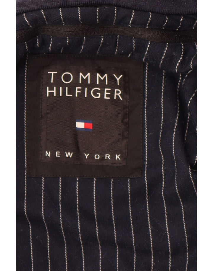 Мужская куртка Tommy Hilfiger UK 38, средний черный нейлон