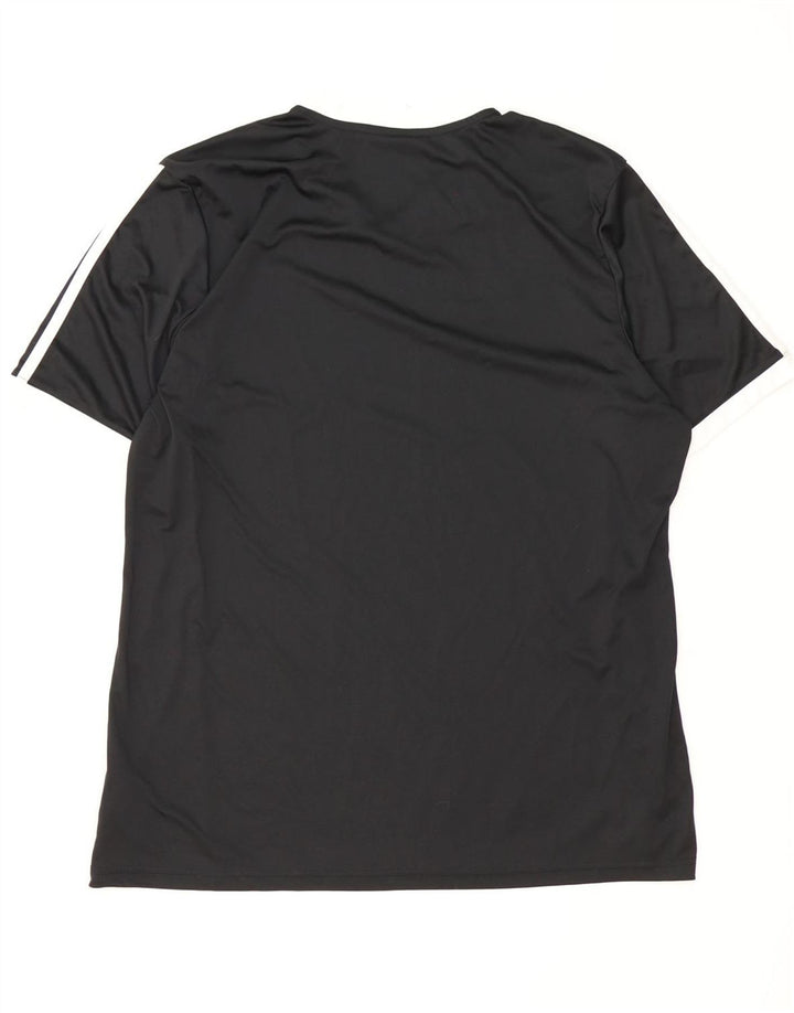 Мужская футболка Adidas Climalite Top XL, черный полиэстер
