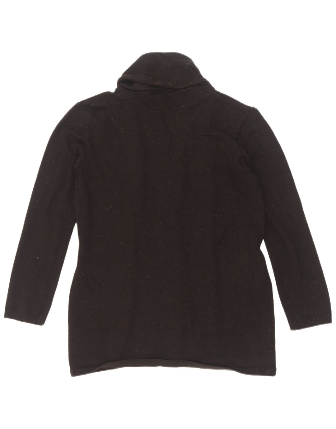 Женский кардиган Zara UK 12, средний черный вискоза