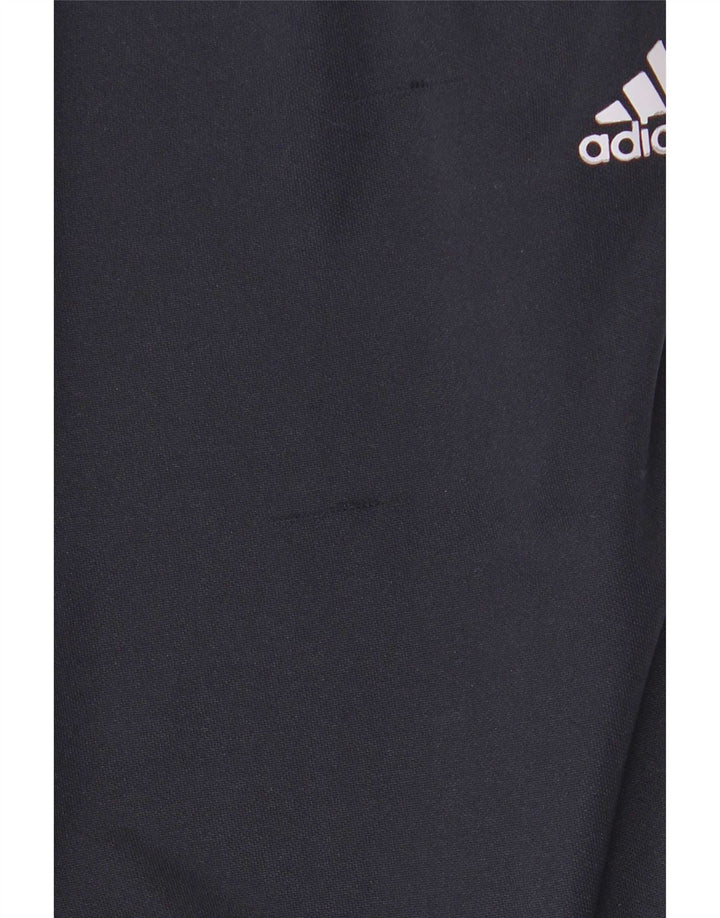 Мужские спортивные брюки Adidas, большие темно-синие, полиэстер
