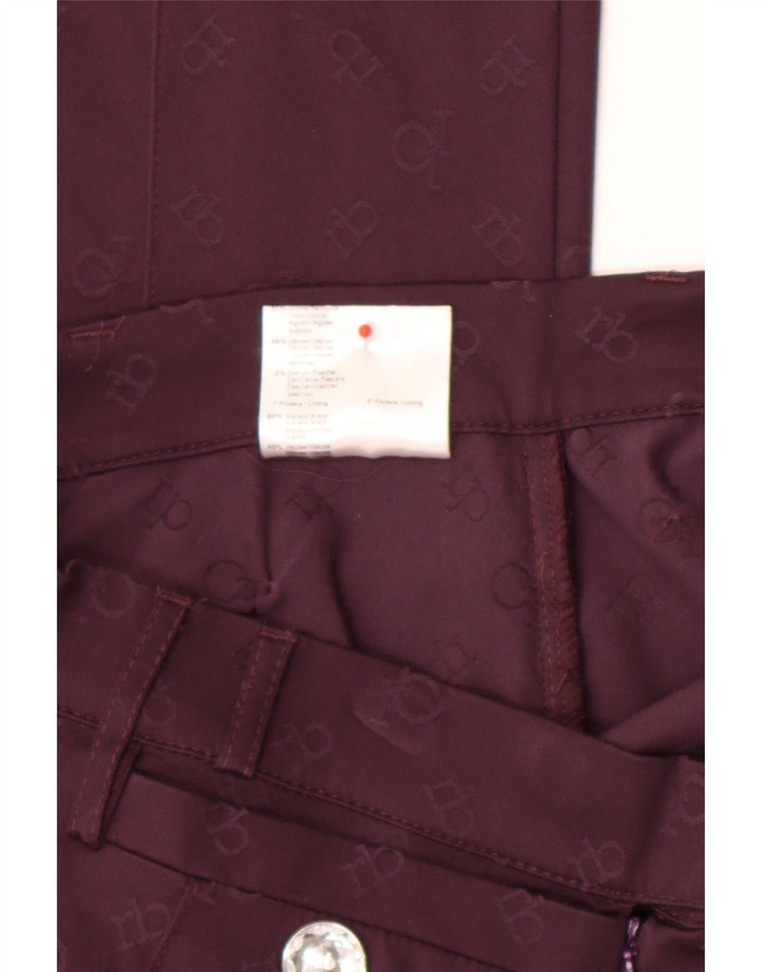 Женские повседневные брюки с абстрактным узором Roccobarocco IT 44 Medium W30 L30 B