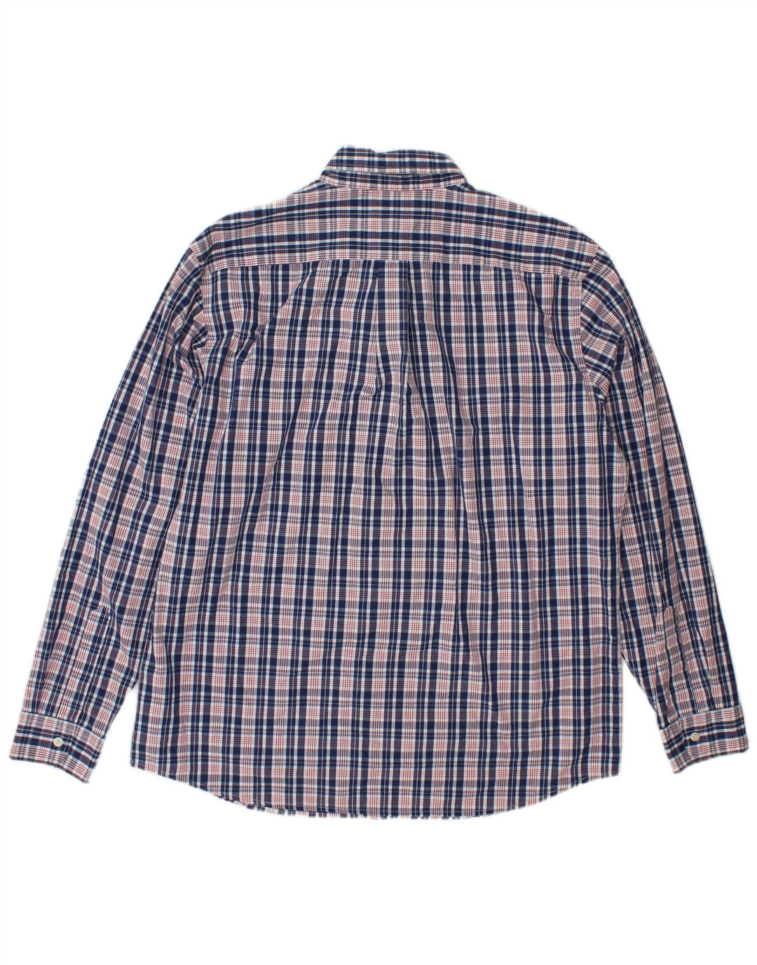 Мужская рубашка Dockers, большая синяя клетка, хлопок