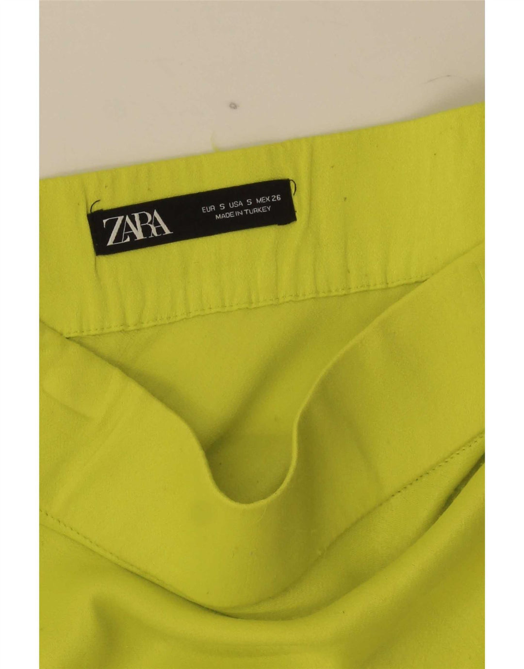 Женская длинная юбка Zara, маленькая W26, зеленая