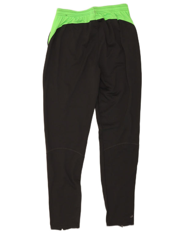 Мужские спортивные брюки Nike Dri Fit, маленькие серые, полиэстер с цветными блоками