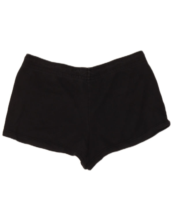 Женские спортивные шорты Nike UK 16, большие черные, хлопковые