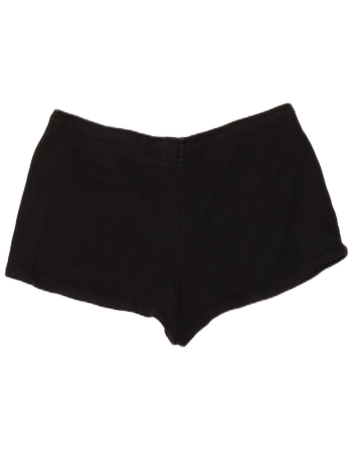 Женские спортивные шорты Nike UK 16, большие черные, хлопковые