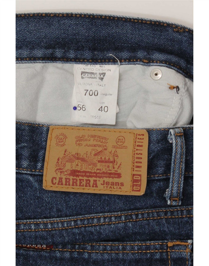 Мужские джинсы Carrera 700 Regular Straight W40 L30, синие, хлопковые, классические