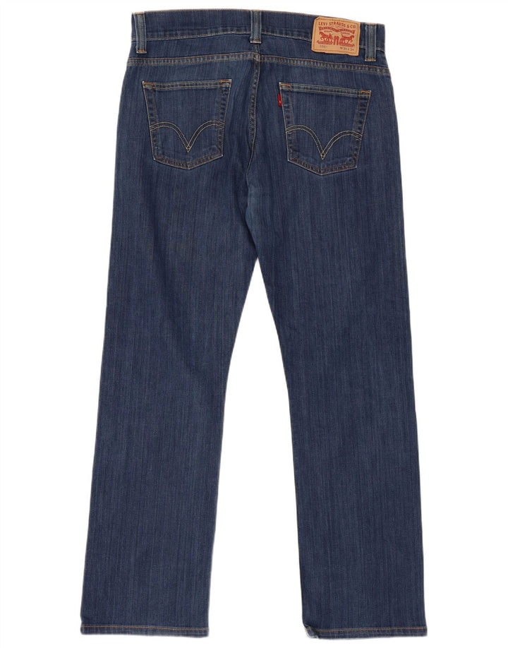 Мужские прямые джинсы Levi's 506 W34 L34 синие, хлопок