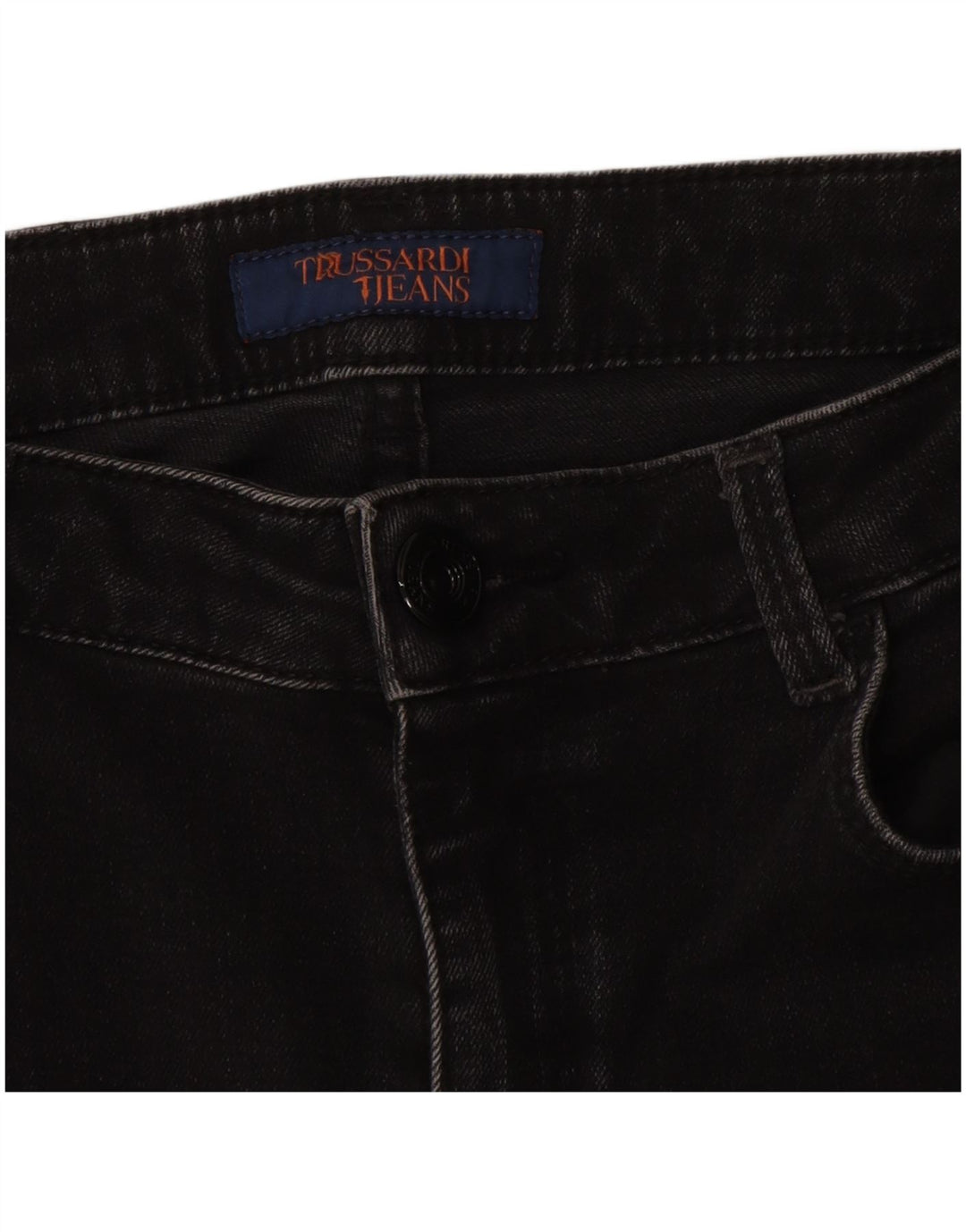 Женские джинсы скинни Trussardi W28 L30 Серые