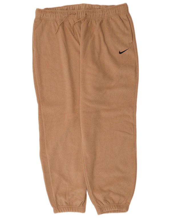 Мужские велюровые спортивные брюки Nike Joggers XL, бежевый полиэстер