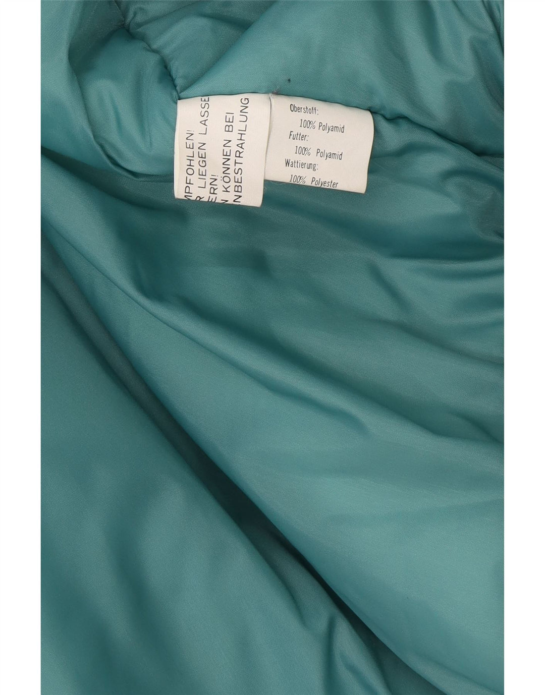 Винтажная мужская лыжная куртка с графическим рисунком IT 54 2XL Синяя полиамид с цветными блоками