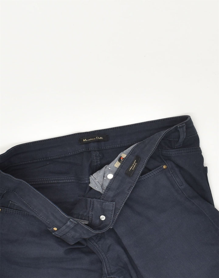 MASSIMO DUTTI Womens Slim Jeans EU 38 Medium W30 L28  Navy Blue Cotton | Vintage Massimo Dutti | Thrift | Second-Hand Massimo Dutti | Used Clothing | Messina Hembry 